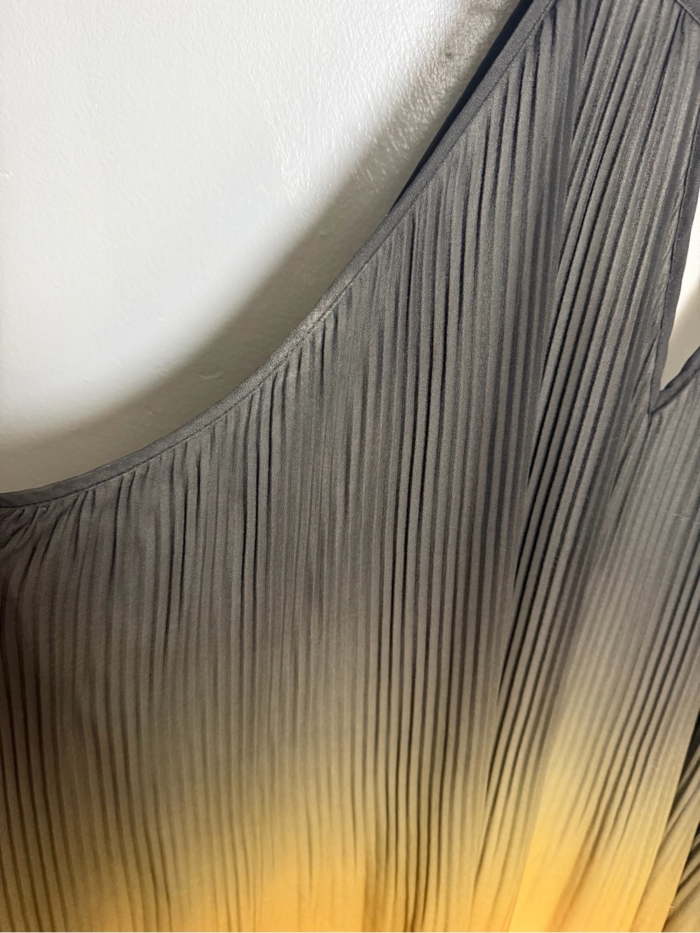 Cato Ombre Halter Maxi Dress in Black and Gold - Picture 8 of 9